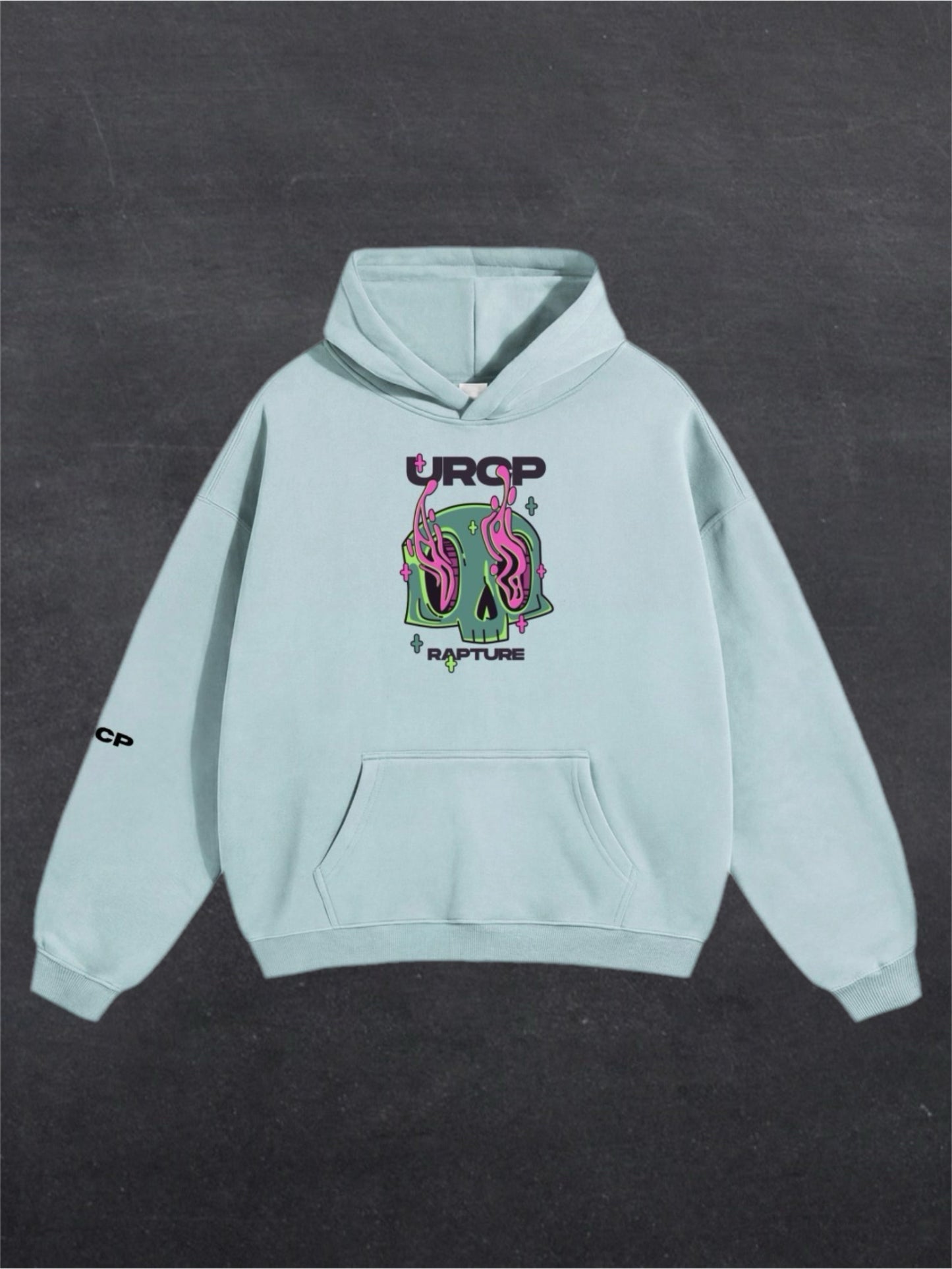 RAPTURE UNISEX HOODIE - FRONT PRINT (multiple colours)