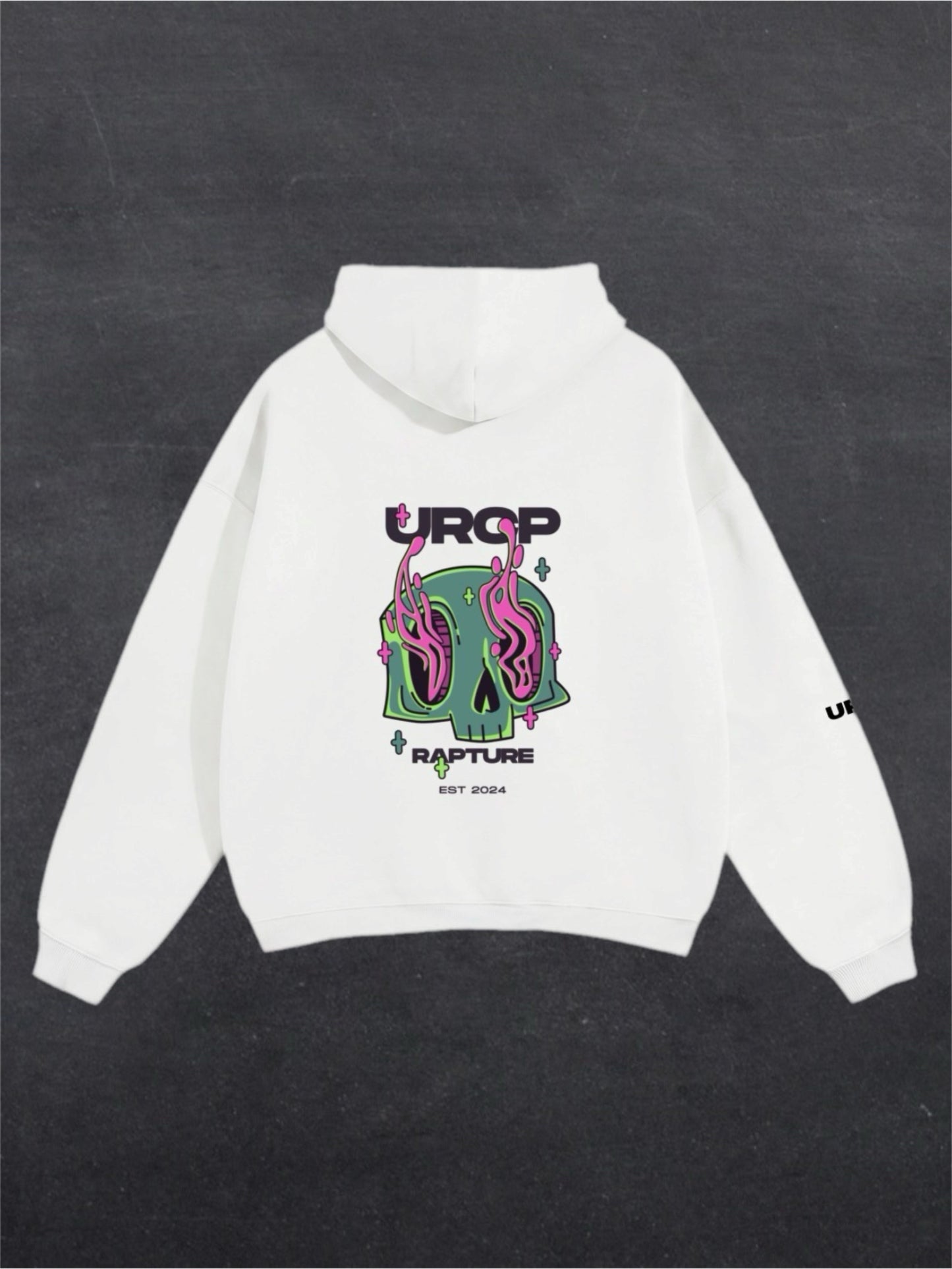 RAPTURE UNISEX HOODIE - BACK PRINT (multiple colours)