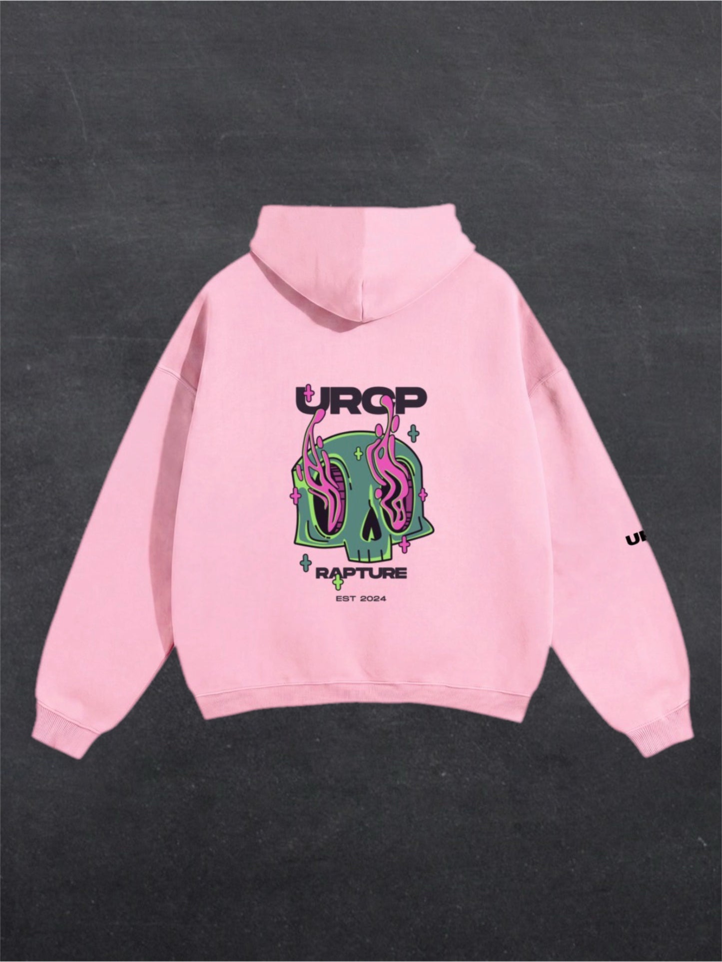 RAPTURE UNISEX HOODIE - BACK PRINT (multiple colours)