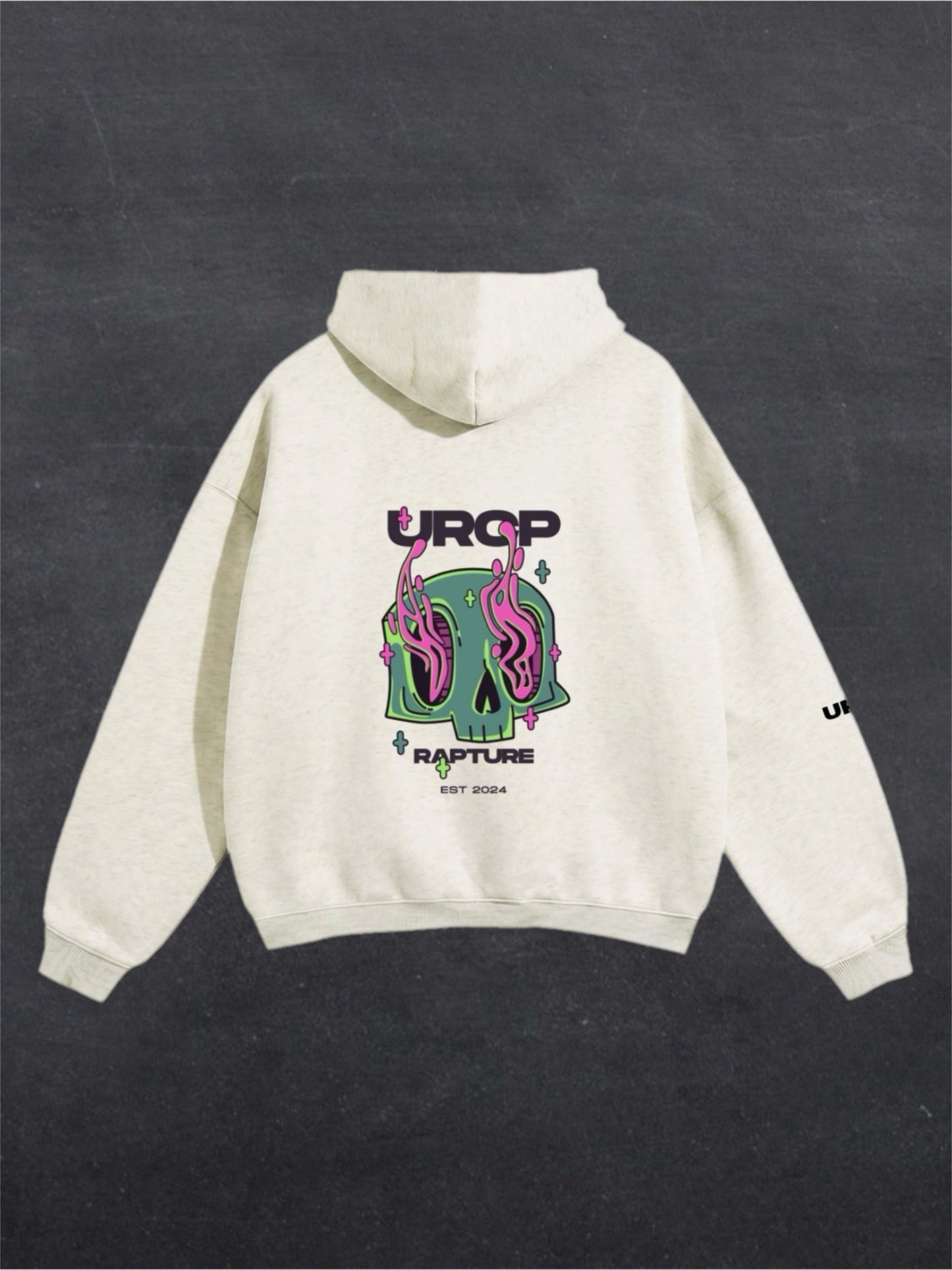 RAPTURE UNISEX HOODIE - BACK PRINT (multiple colours)