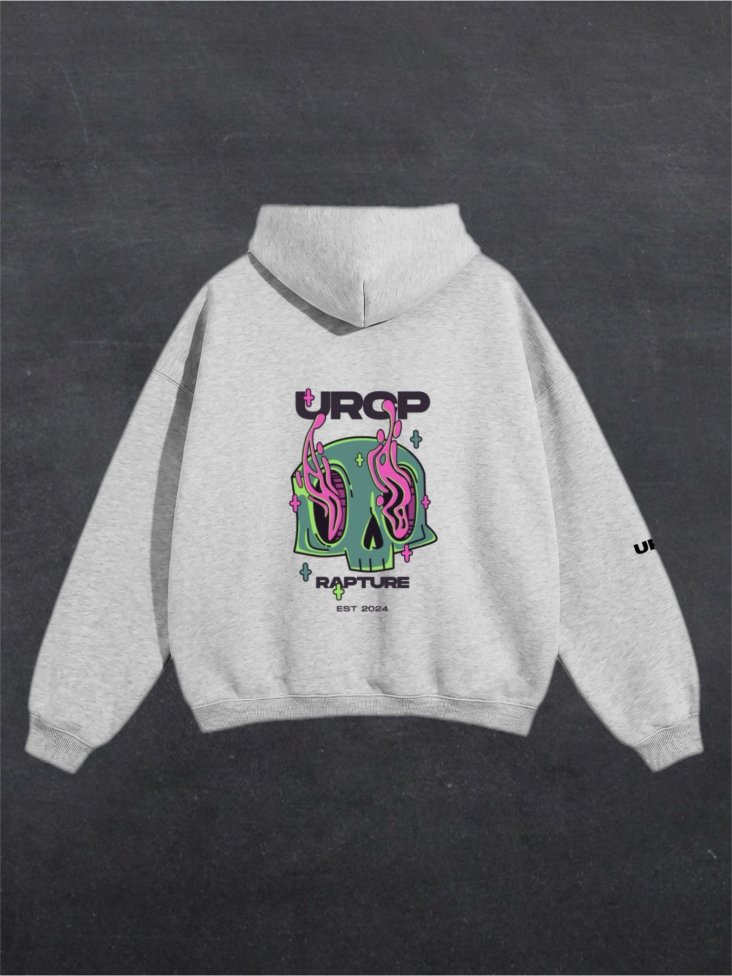 RAPTURE UNISEX HOODIE - BACK PRINT (multiple colours)