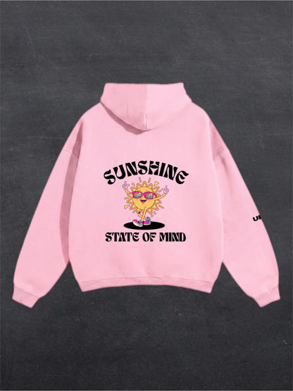 SUNSHINE STATE OF MIND UNISEX HOODIES - BACK PRINT (multiple colours)