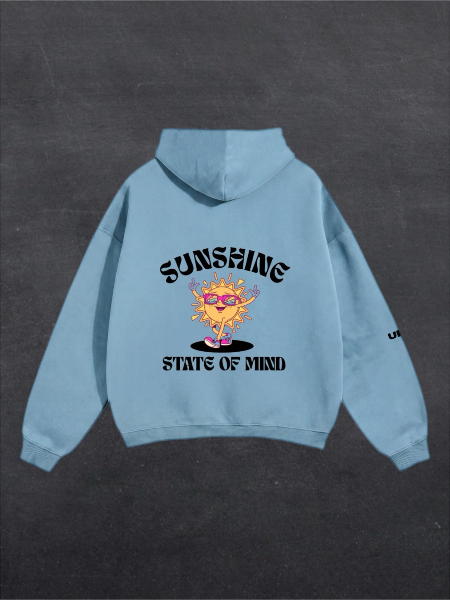 SUNSHINE STATE OF MIND UNISEX HOODIES - BACK PRINT (multiple colours)