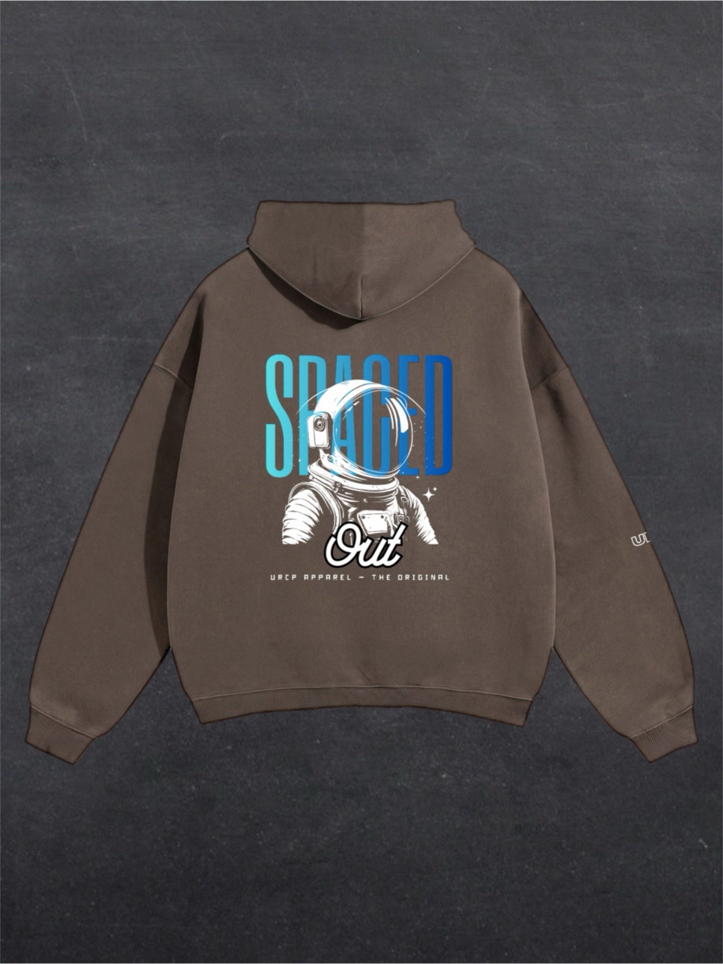 SPACED OUT ASTRONAUT UNISEX HOODIE - BACK PRINT (multiple colours)