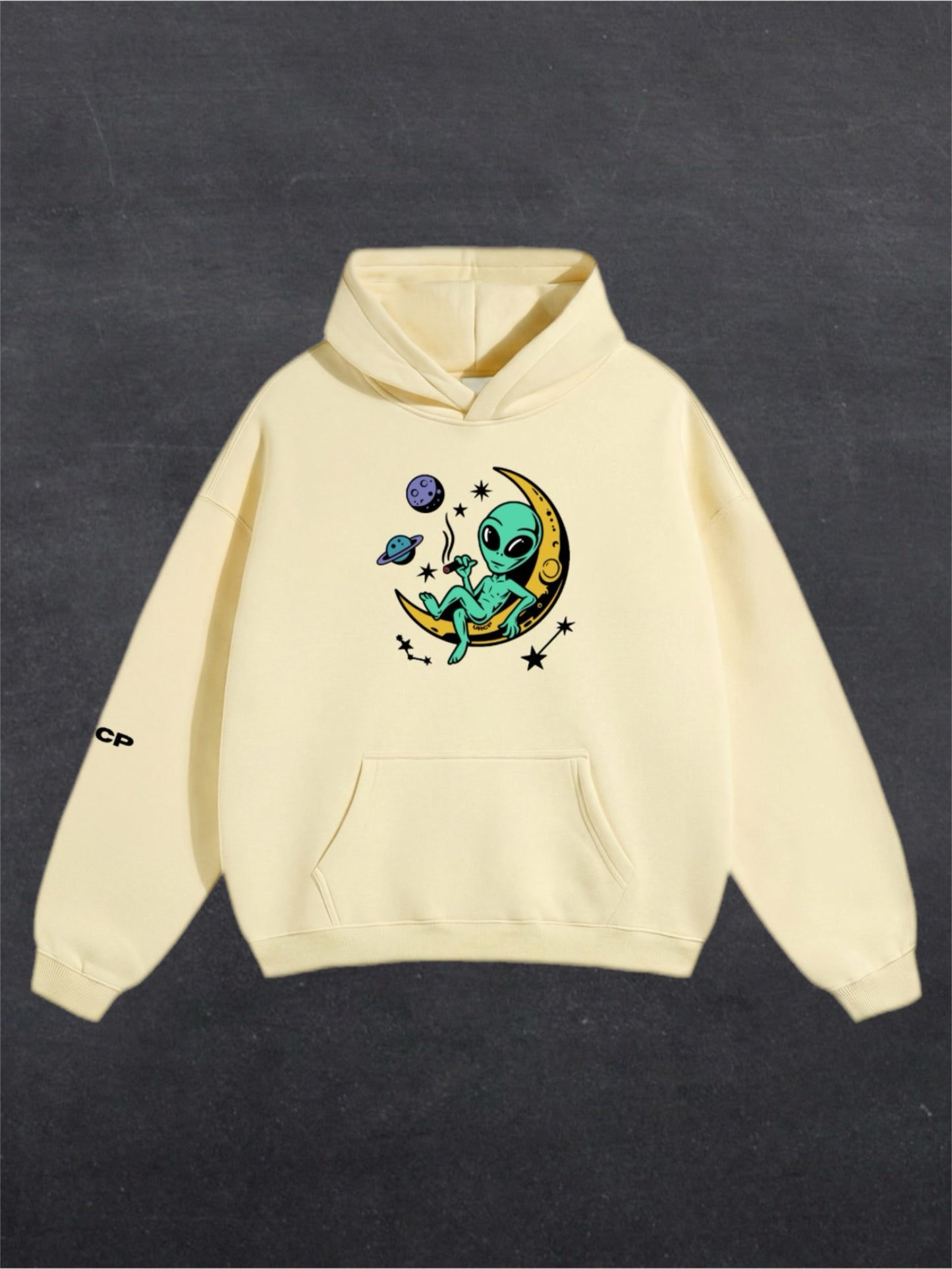 BLAZE ALIEN UNISEX HOODIE - FRONT PRINT (multiple colours)