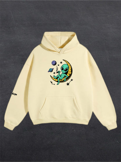 BLAZE ALIEN UNISEX HOODIE - FRONT PRINT (multiple colours)