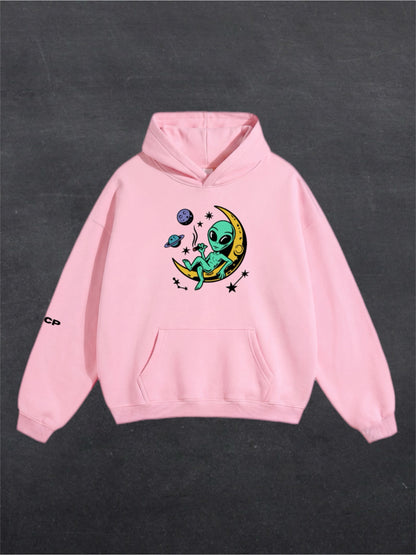 BLAZE ALIEN UNISEX HOODIE - FRONT PRINT (multiple colours)