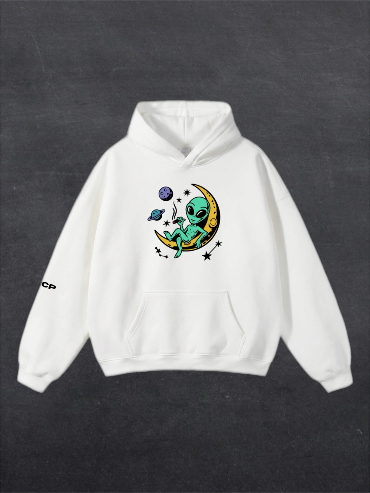 BLAZE ALIEN UNISEX HOODIE - FRONT PRINT (multiple colours)