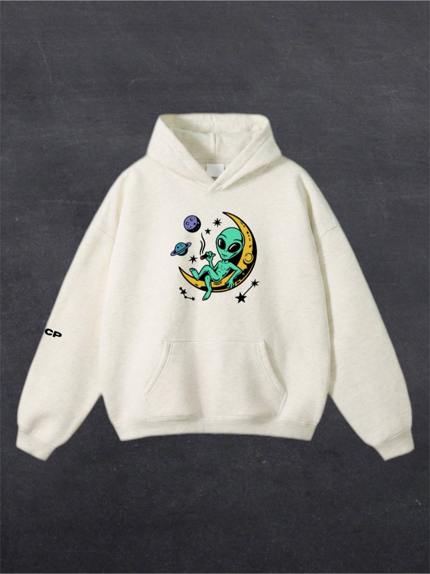 BLAZE ALIEN UNISEX HOODIE - FRONT PRINT (multiple colours)
