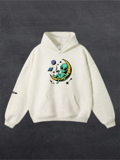 BLAZE ALIEN UNISEX HOODIE - FRONT PRINT (multiple colours)