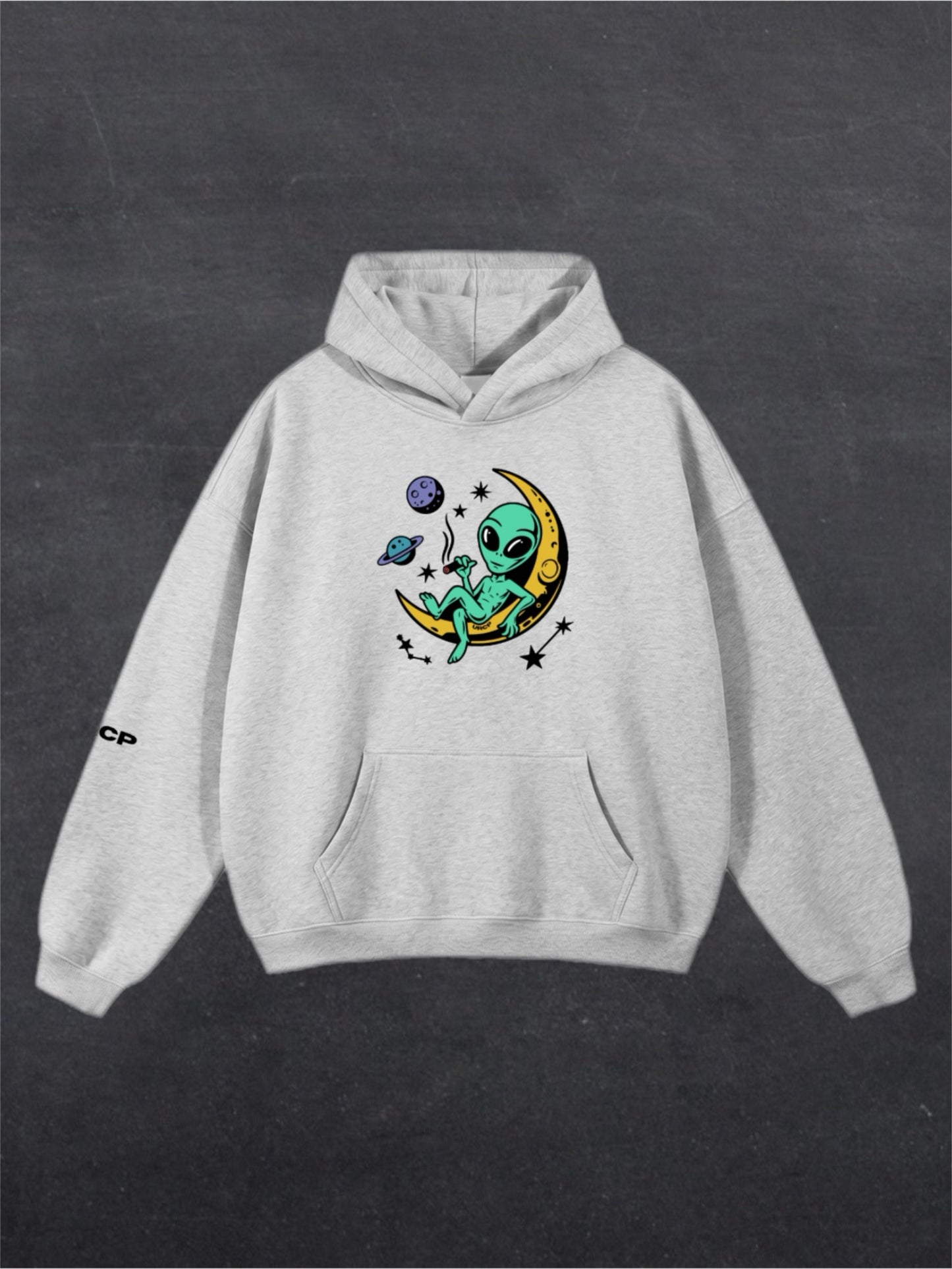 BLAZE ALIEN UNISEX HOODIE - FRONT PRINT (multiple colours)