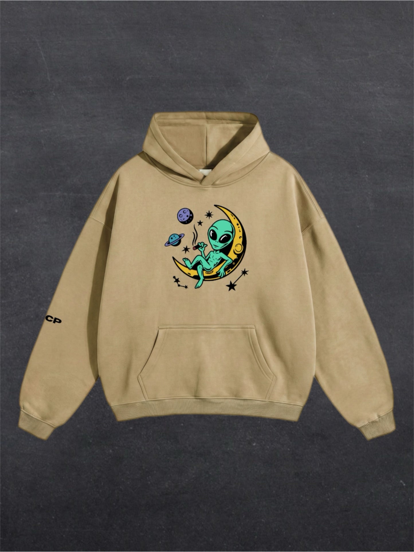 BLAZE ALIEN UNISEX HOODIE - FRONT PRINT (multiple colours)