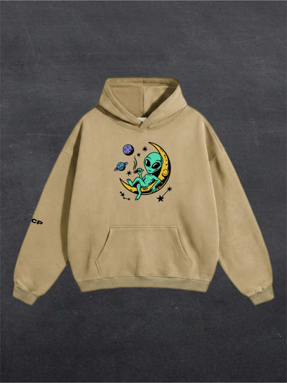 BLAZE ALIEN UNISEX HOODIE - FRONT PRINT (multiple colours)