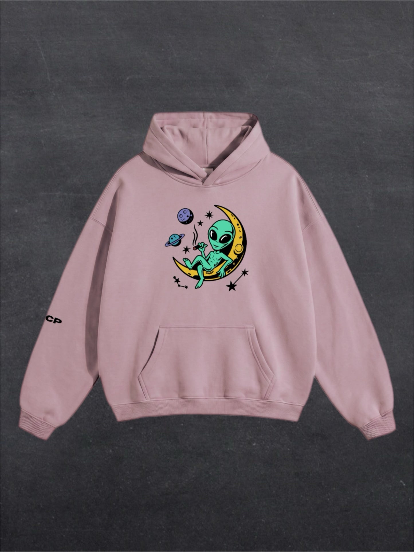BLAZE ALIEN UNISEX HOODIE - FRONT PRINT (multiple colours)