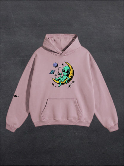 BLAZE ALIEN UNISEX HOODIE - FRONT PRINT (multiple colours)