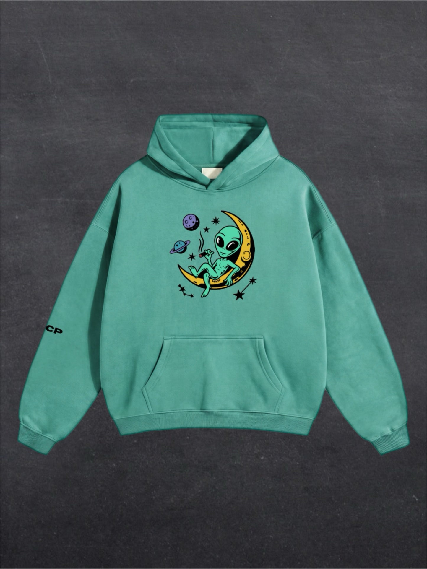 BLAZE ALIEN UNISEX HOODIE - FRONT PRINT (multiple colours)