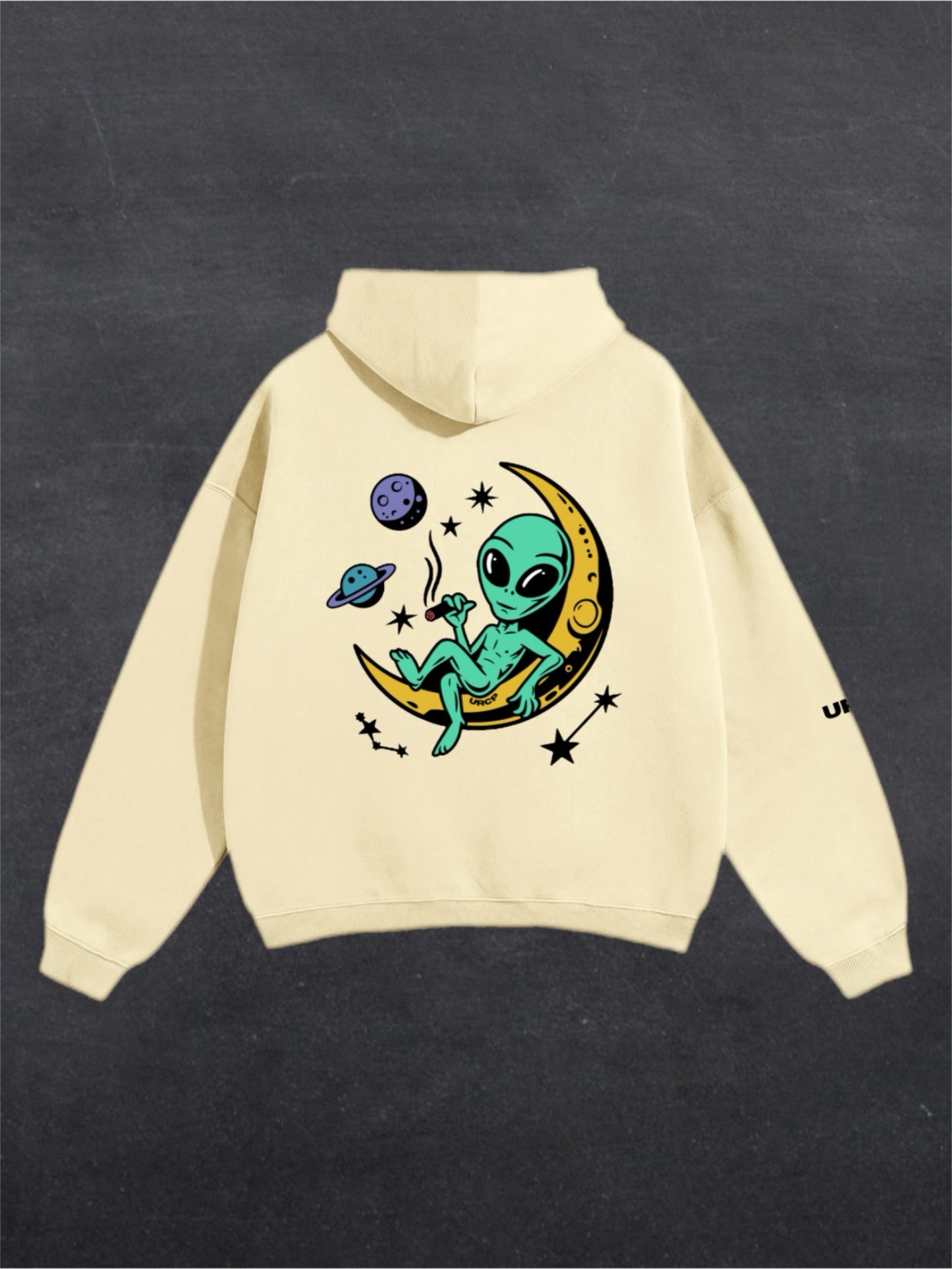 BLAZE ALIEN UNISEX HOODIE - BACK PRINT (multiple colours)