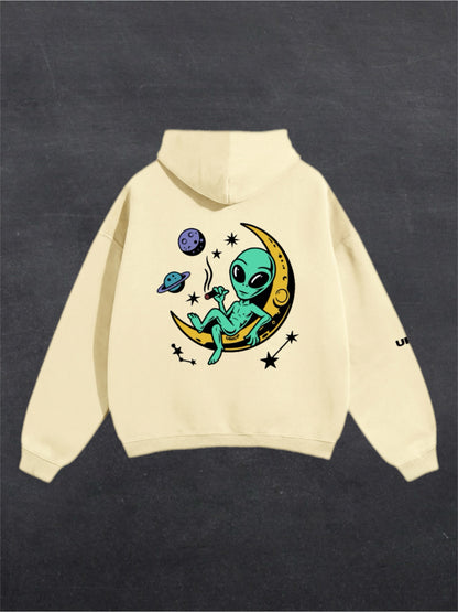 BLAZE ALIEN UNISEX HOODIE - BACK PRINT (multiple colours)