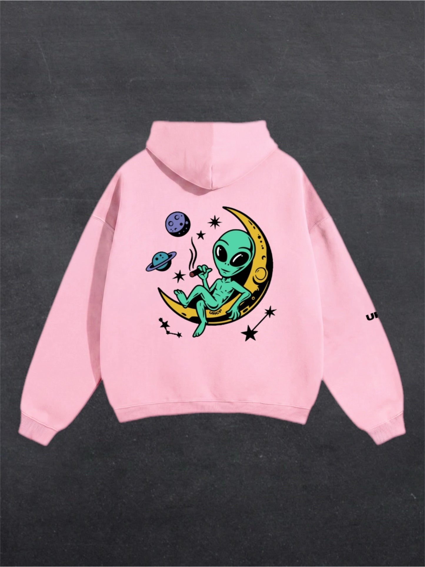 BLAZE ALIEN UNISEX HOODIE - BACK PRINT (multiple colours)
