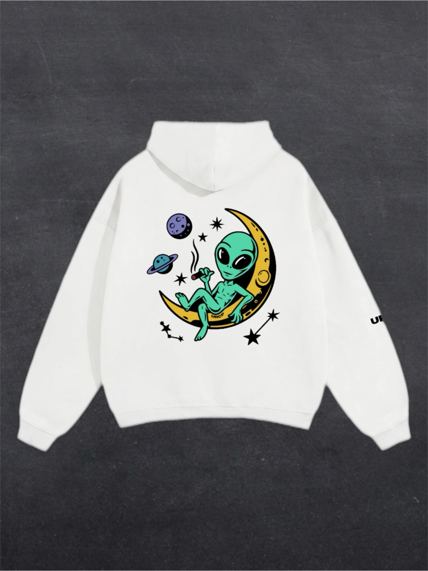 BLAZE ALIEN UNISEX HOODIE - BACK PRINT (multiple colours)
