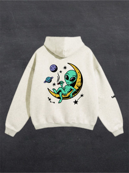 BLAZE ALIEN UNISEX HOODIE - BACK PRINT (multiple colours)