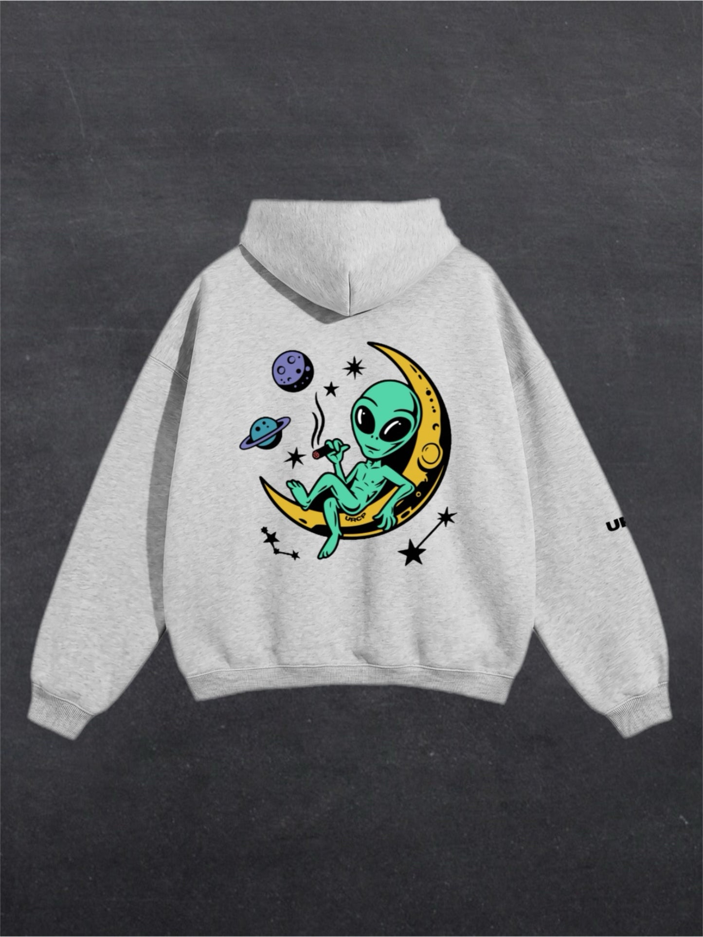 BLAZE ALIEN UNISEX HOODIE - BACK PRINT (multiple colours)