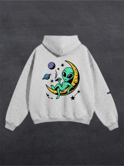 BLAZE ALIEN UNISEX HOODIE - BACK PRINT (multiple colours)