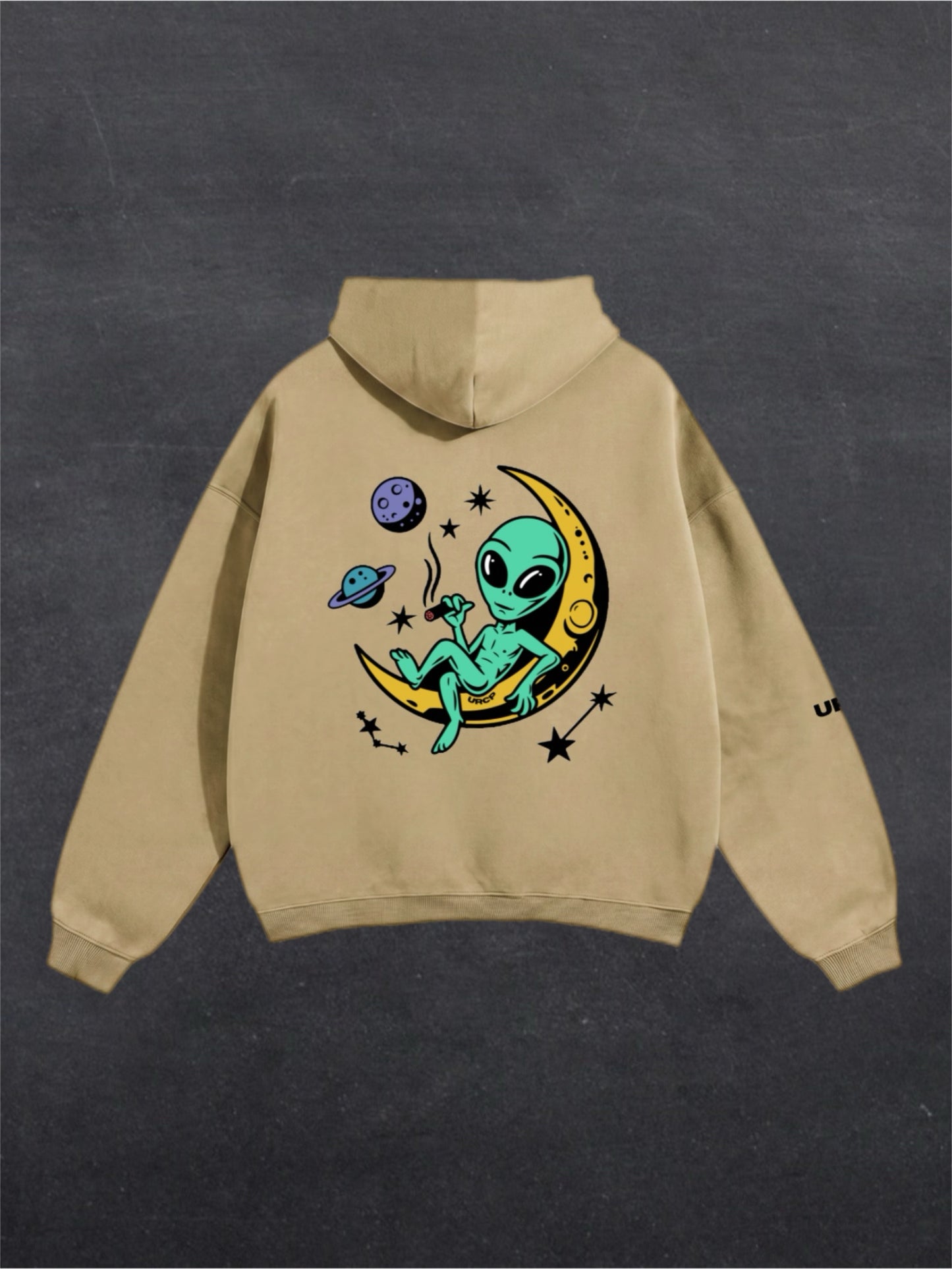 BLAZE ALIEN UNISEX HOODIE - BACK PRINT (multiple colours)