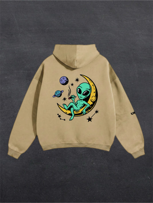 BLAZE ALIEN UNISEX HOODIE - BACK PRINT (multiple colours)