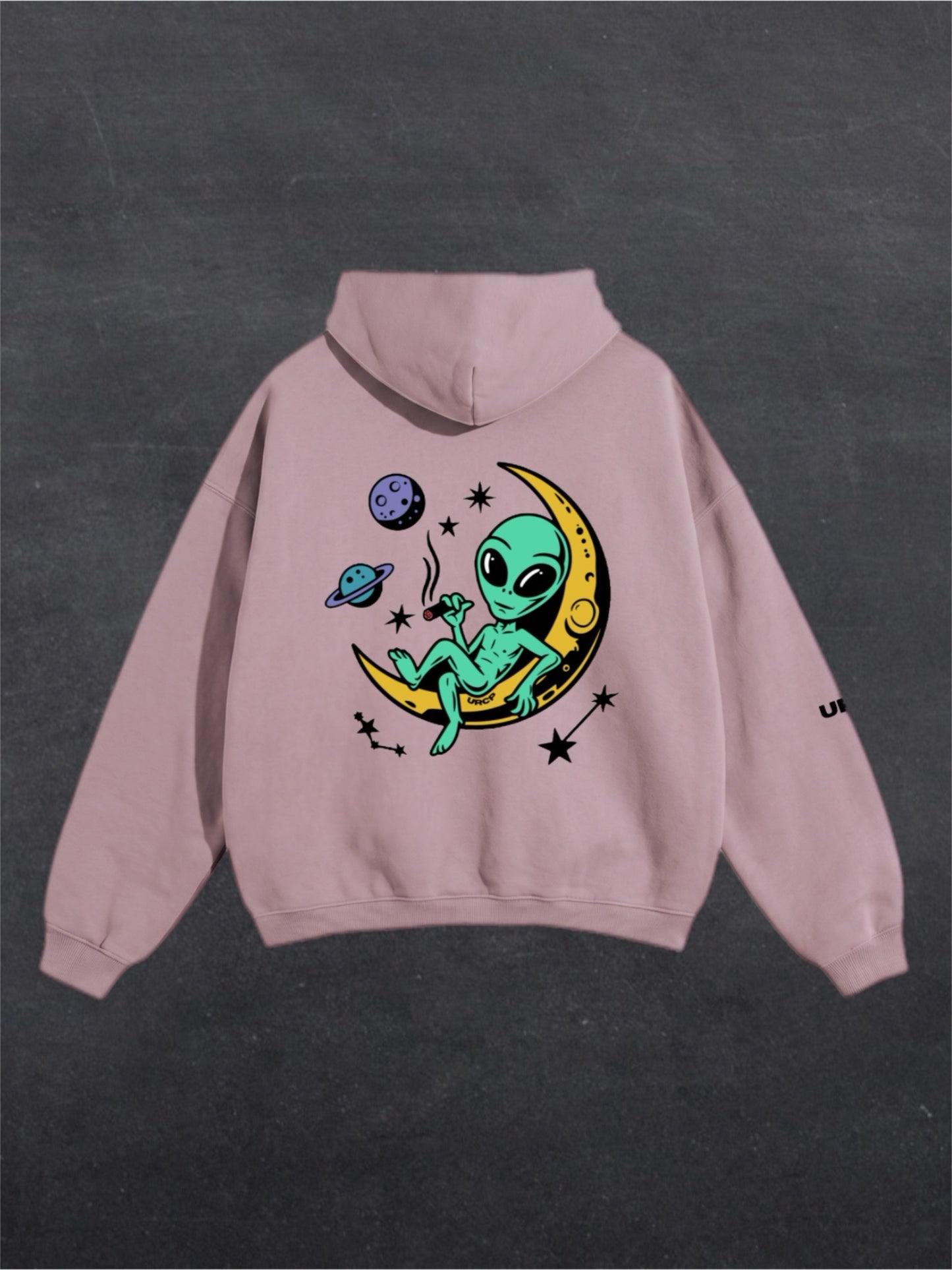BLAZE ALIEN UNISEX HOODIE - BACK PRINT (multiple colours)