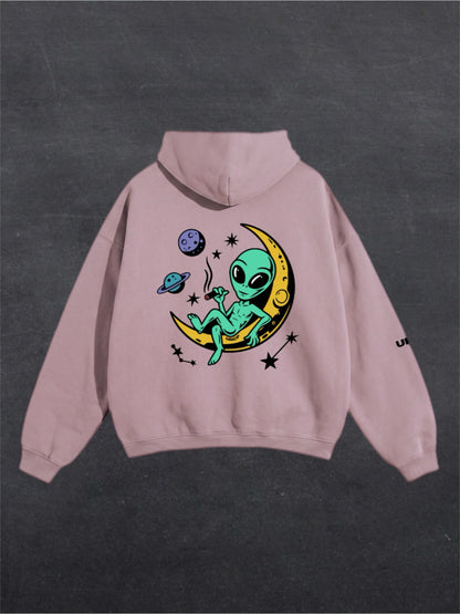 BLAZE ALIEN UNISEX HOODIE - BACK PRINT (multiple colours)