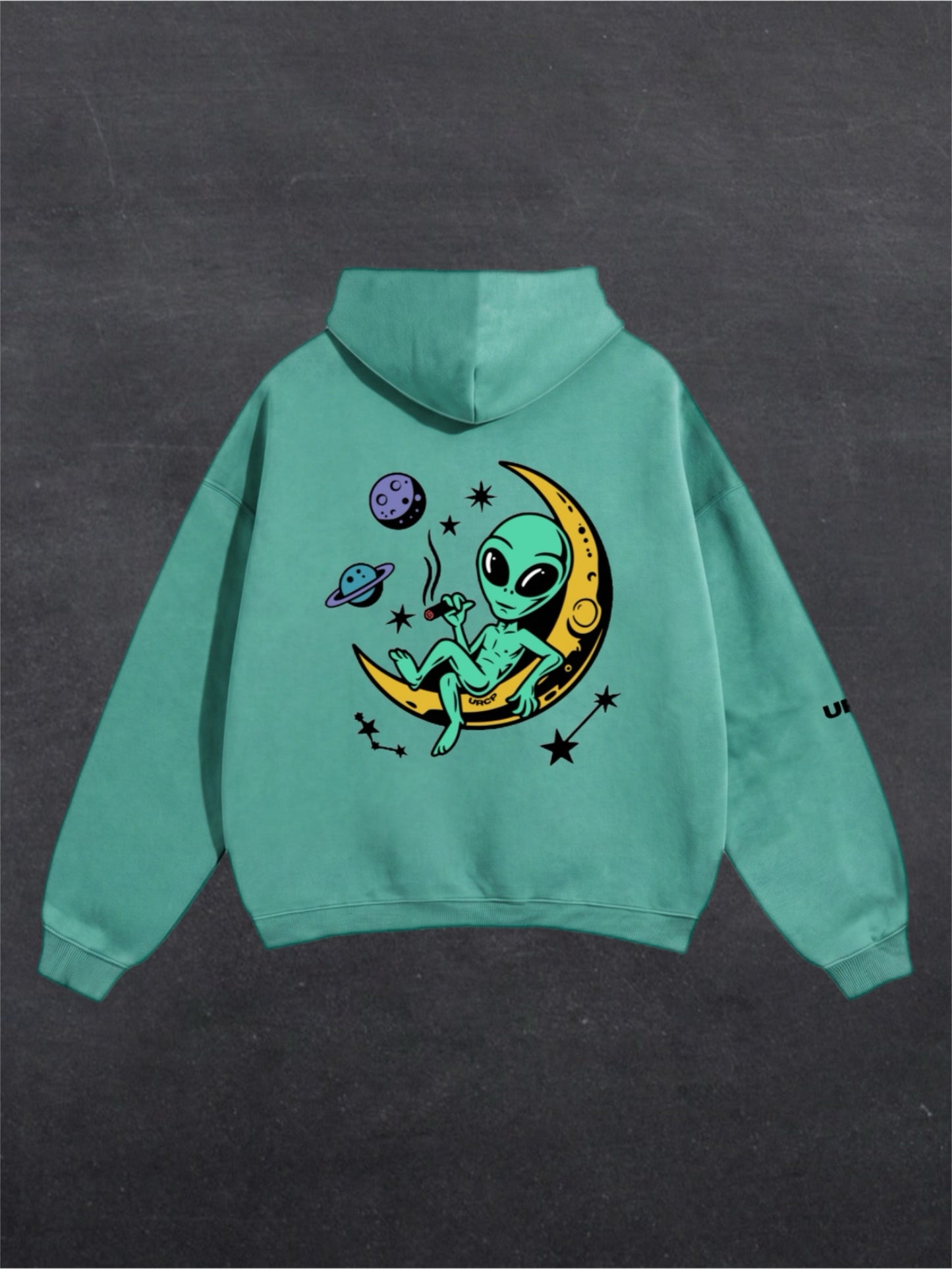 BLAZE ALIEN UNISEX HOODIE - BACK PRINT (multiple colours)