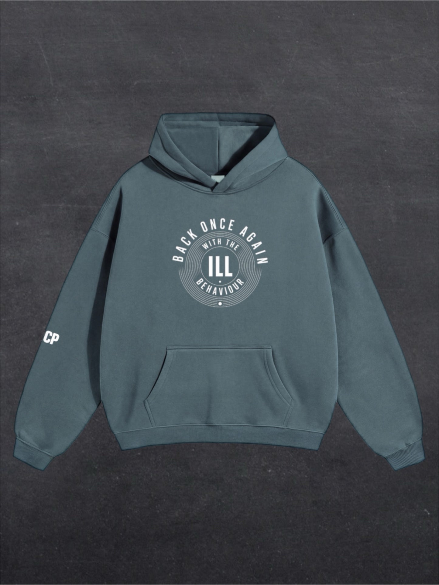 BACK ONCE AGAIN UNISEX HOODIE - FRONT PRINT (multiple colours)