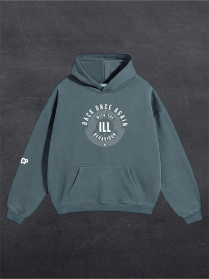 BACK ONCE AGAIN UNISEX HOODIE - FRONT PRINT (multiple colours)