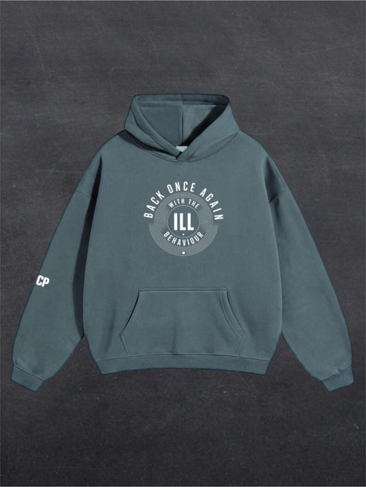 BACK ONCE AGAIN UNISEX HOODIE - FRONT PRINT (multiple colours)