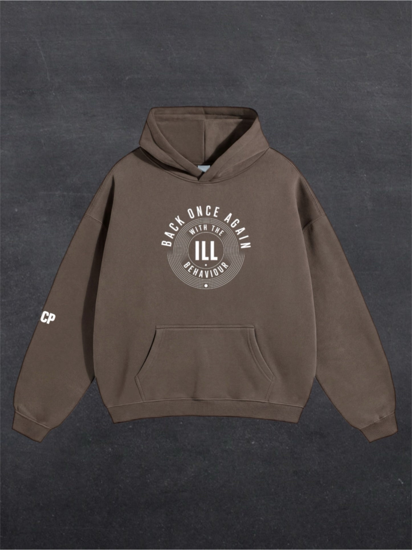 BACK ONCE AGAIN UNISEX HOODIE - FRONT PRINT (multiple colours)