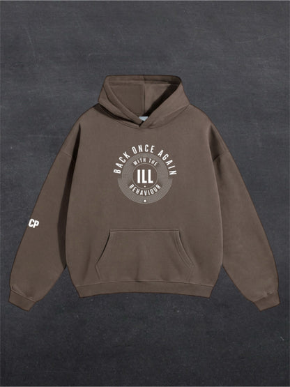 BACK ONCE AGAIN UNISEX HOODIE - FRONT PRINT (multiple colours)
