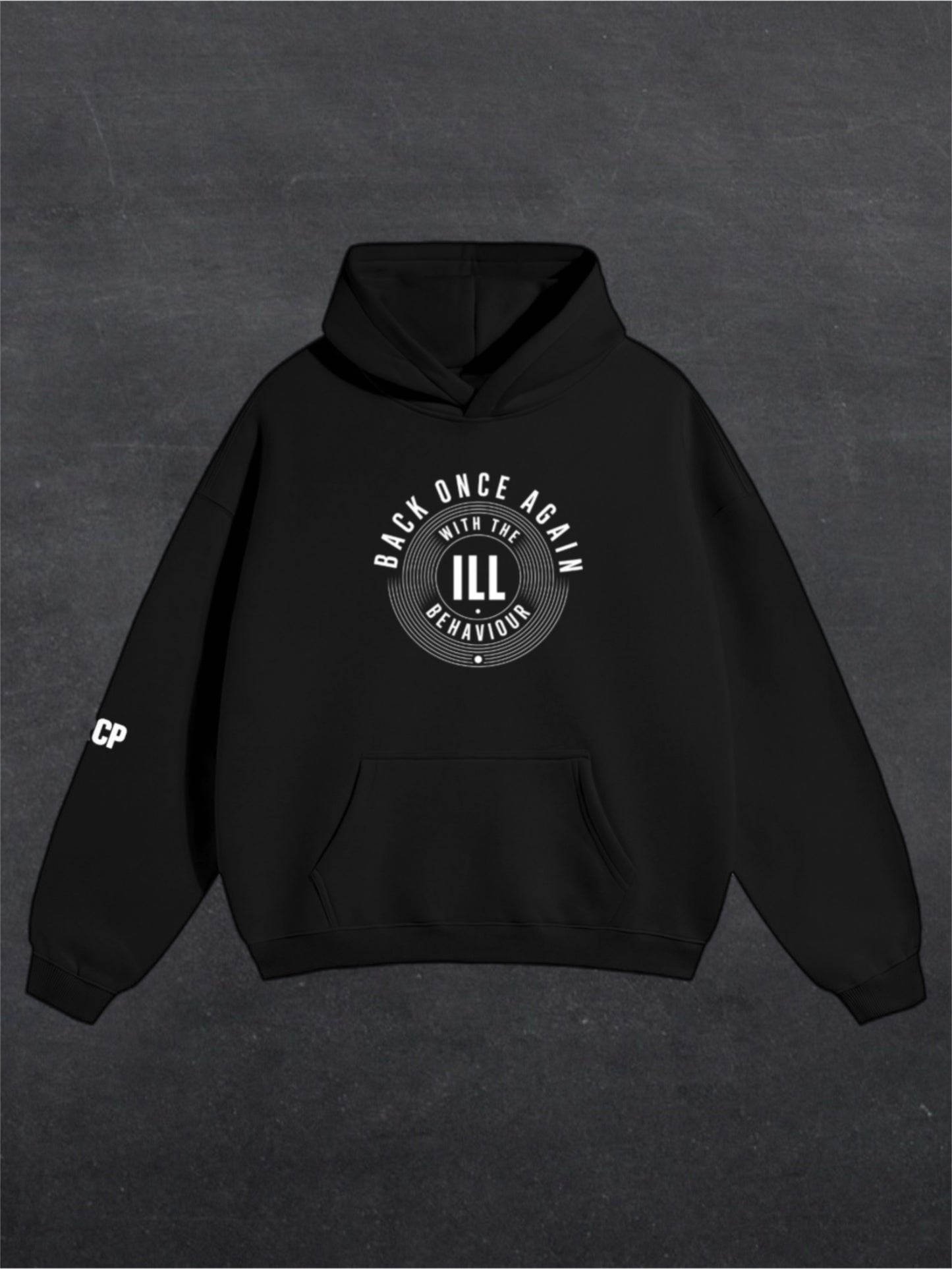 BACK ONCE AGAIN UNISEX HOODIE - FRONT PRINT (multiple colours)