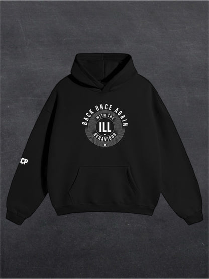 BACK ONCE AGAIN UNISEX HOODIE - FRONT PRINT (multiple colours)