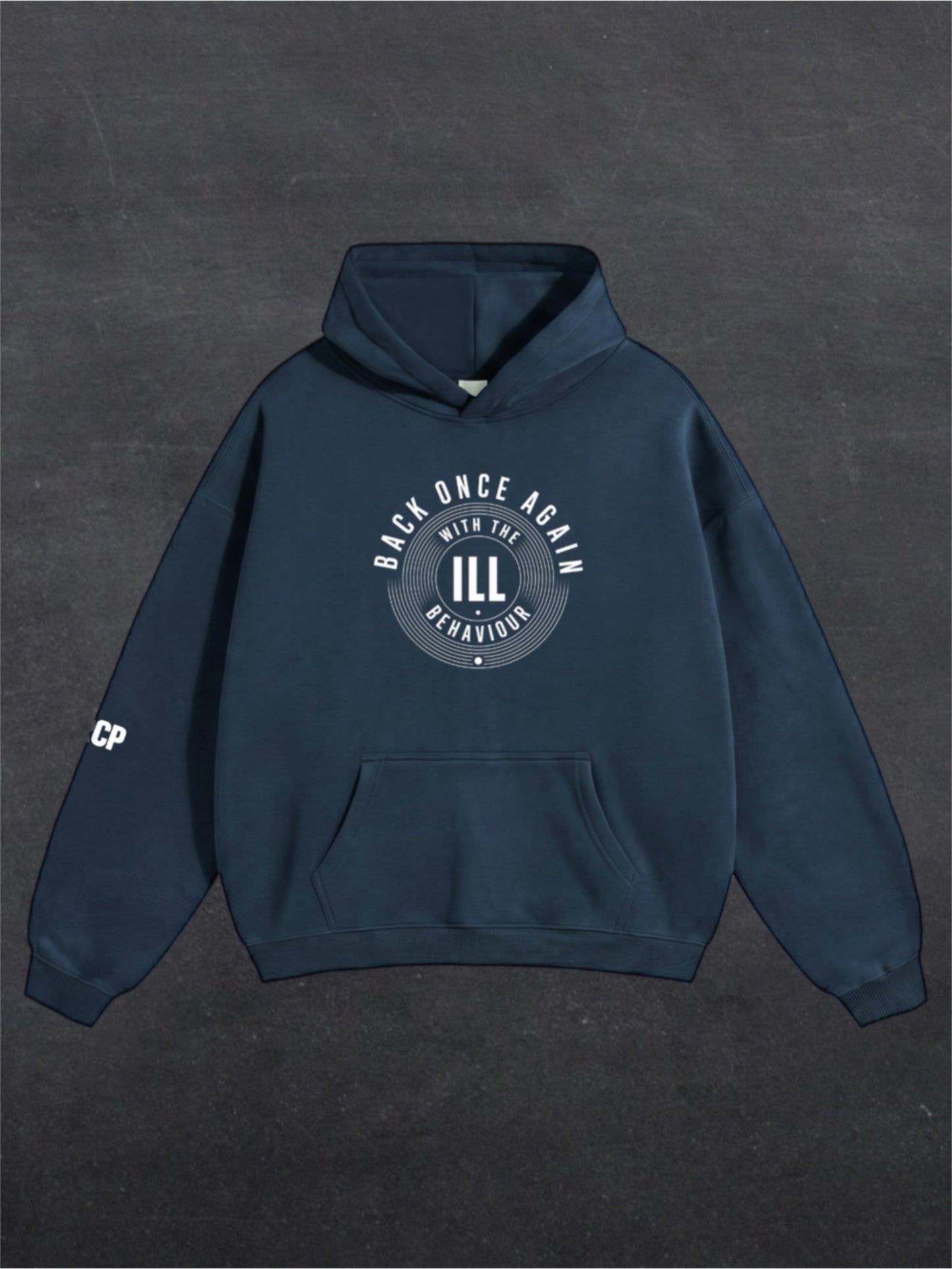 BACK ONCE AGAIN UNISEX HOODIE - FRONT PRINT (multiple colours)