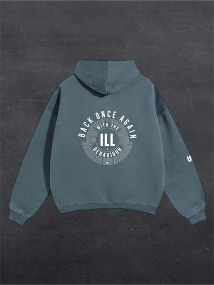 BACK ONCE AGAIN UNISEX HOODIE - BACK PRINT (multiple colours)