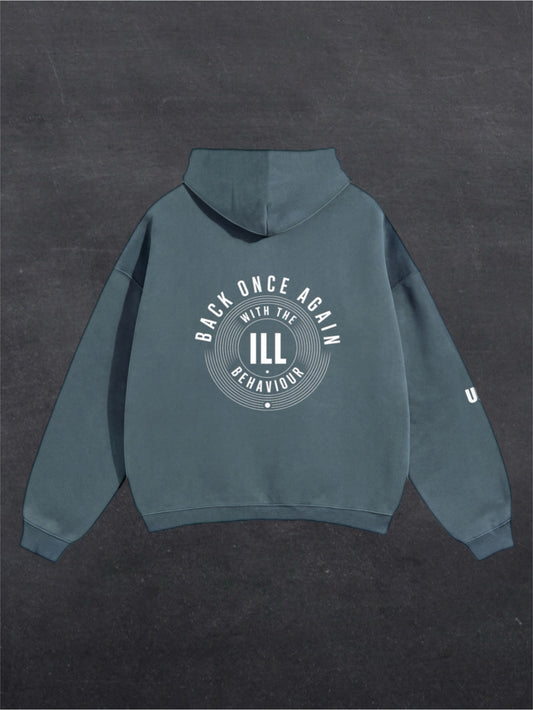 BACK ONCE AGAIN UNISEX HOODIE - BACK PRINT (multiple colours)