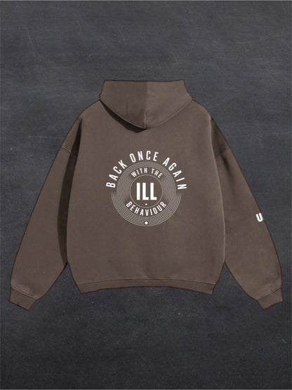 BACK ONCE AGAIN UNISEX HOODIE - BACK PRINT (multiple colours)