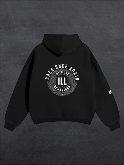 BACK ONCE AGAIN UNISEX HOODIE - BACK PRINT (multiple colours)