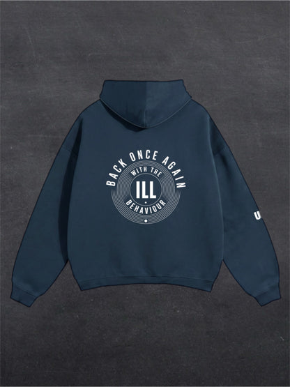 BACK ONCE AGAIN UNISEX HOODIE - BACK PRINT (multiple colours)