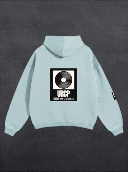 URCP RECORDS UNISEX HOODIE - BACK PRINT (multiple colours)