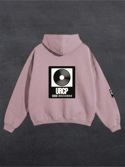 URCP RECORDS UNISEX HOODIE - BACK PRINT (multiple colours)