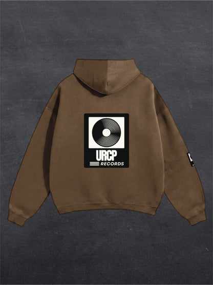 URCP RECORDS UNISEX HOODIE - BACK PRINT (multiple colours)
