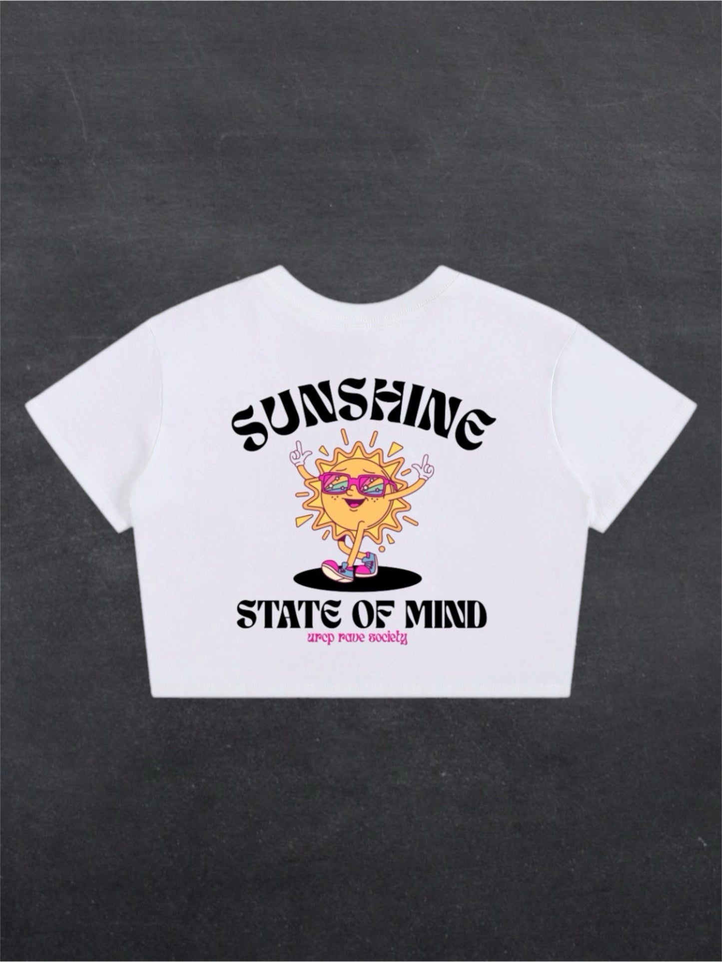 SUNSHINE STATE OF MIND - BACK PRINT (white)