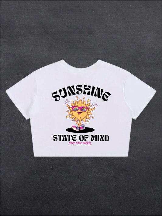 SUNSHINE STATE OF MIND - BACK PRINT (white)